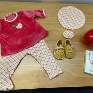 American girl Bitty baby autumn set